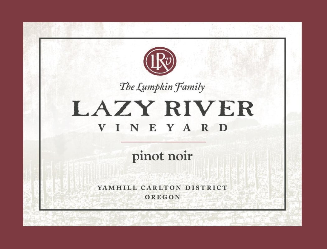 Lazy River Vineyard Pinot Noir 2007 Front Label