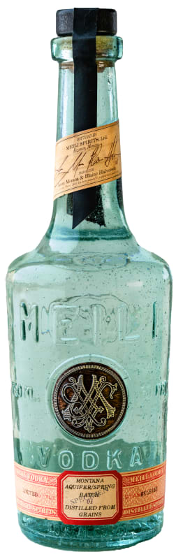 Meili Vodka Front Bottle Shot