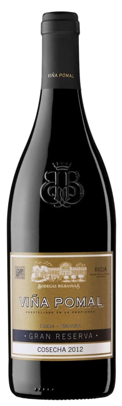 Bodegas Bilbainas Vina Pomal Gran Reserva 2012 Front Bottle Shot