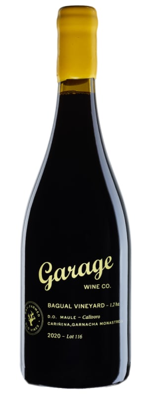 Garage Wine Co. Bagual Vineyard Lot 116 Carignan-Garnacha-Mataro 2020 Front Bottle Shot