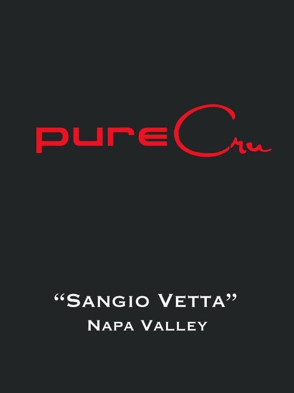 PureCru Napa Valley Sangio Vetta Red 2011 Front Label