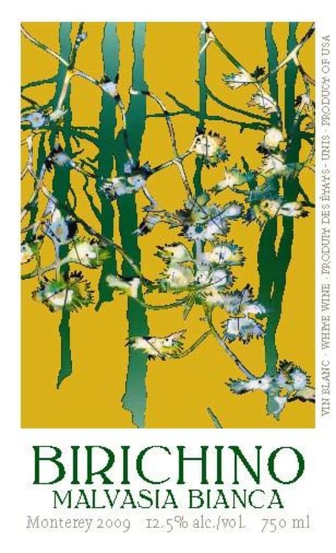 Birichino Malvasia Bianca 2009 Front Label