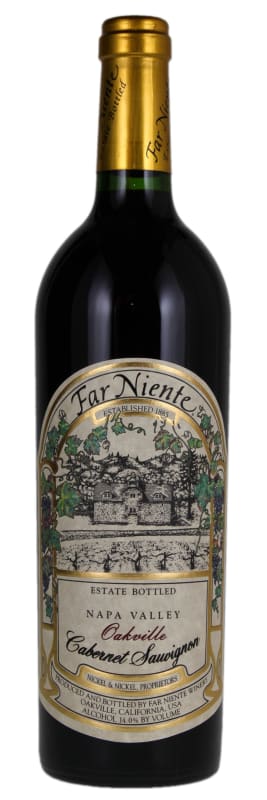 Far Niente Oakville Cabernet Sauvignon 2017 Front Bottle Shot