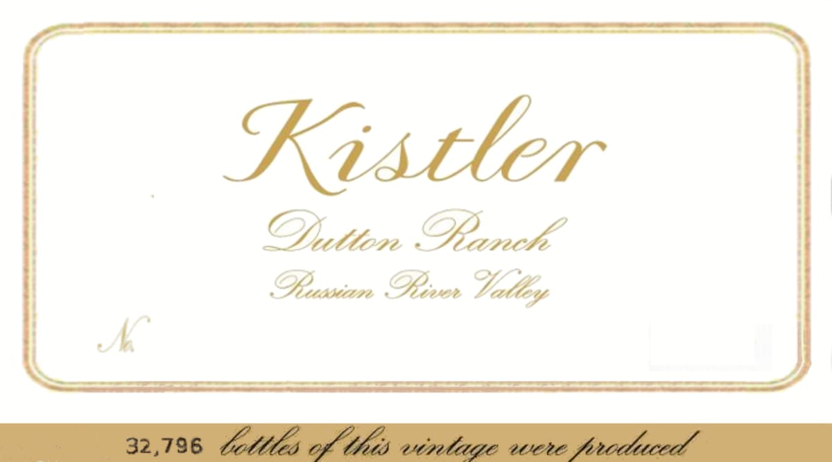Kistler Vineyards Dutton Ranch Chardonnay 2008 Front Label