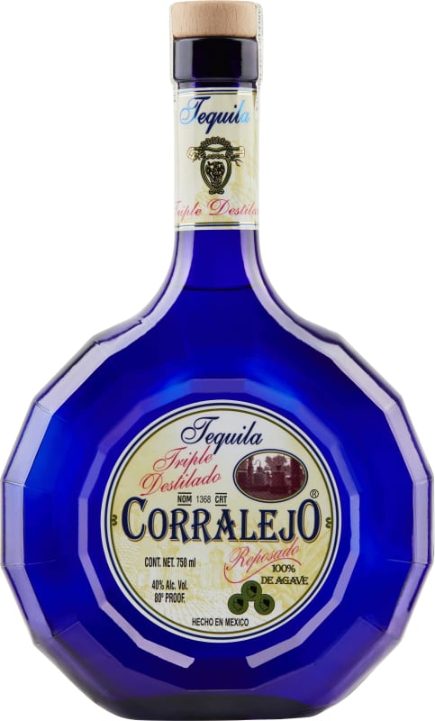Corralejo Triple Distilled Reposado Tequila Front Bottle Shot