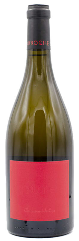 Domaine La Barroche Chateauneuf-du-Pape Pure Blanc 2023 Front Bottle Shot
