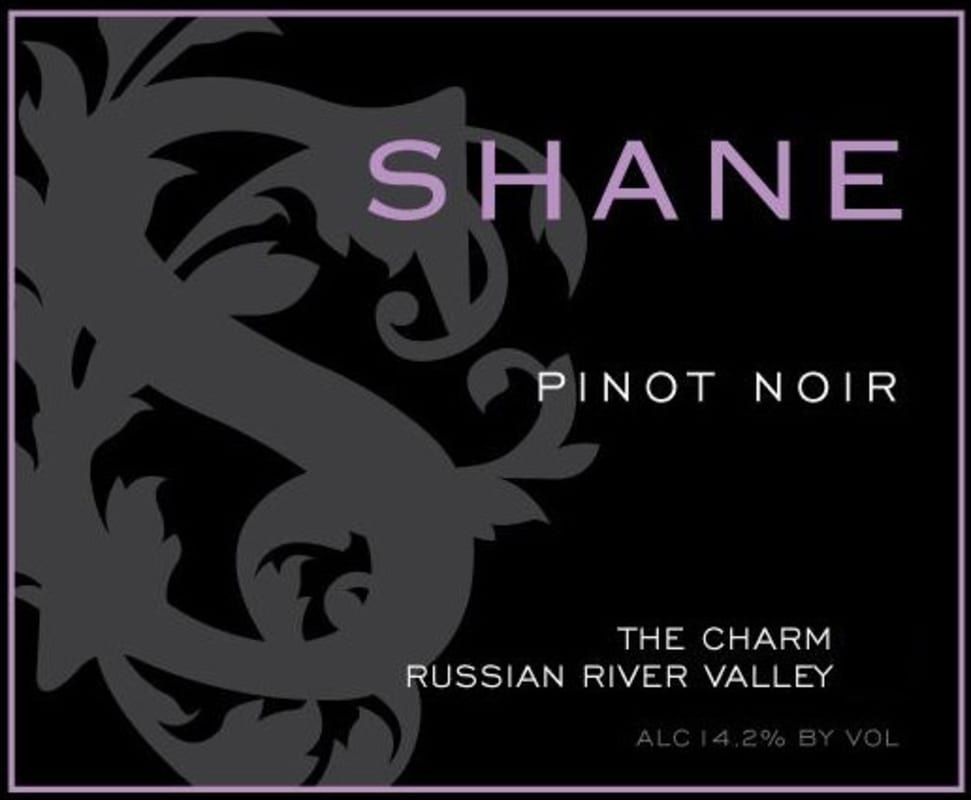 Shane The Charm Pinot Noir 2010 Front Label