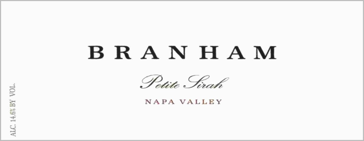 Branham Estate Wines Petite Sirah 2006 Front Label