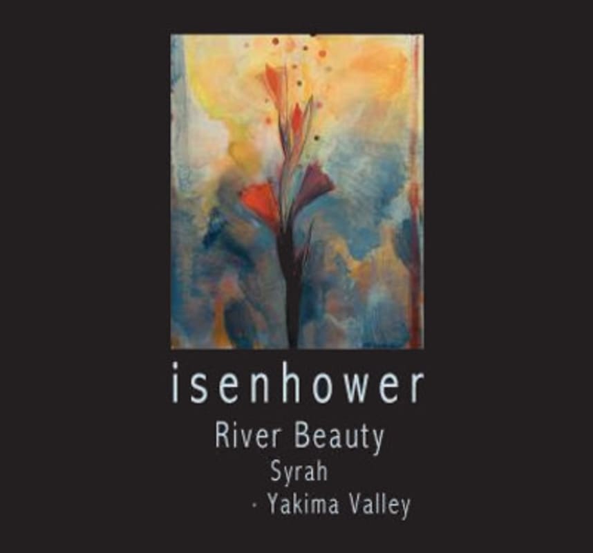 Isenhower River Beauty Syrah 2013 Front Label
