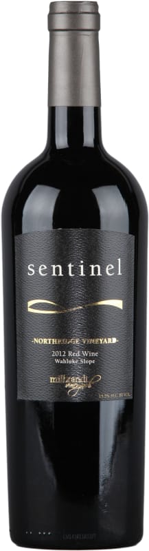 Milbrandt Sentinel Red Blend 2012 Front Bottle Shot