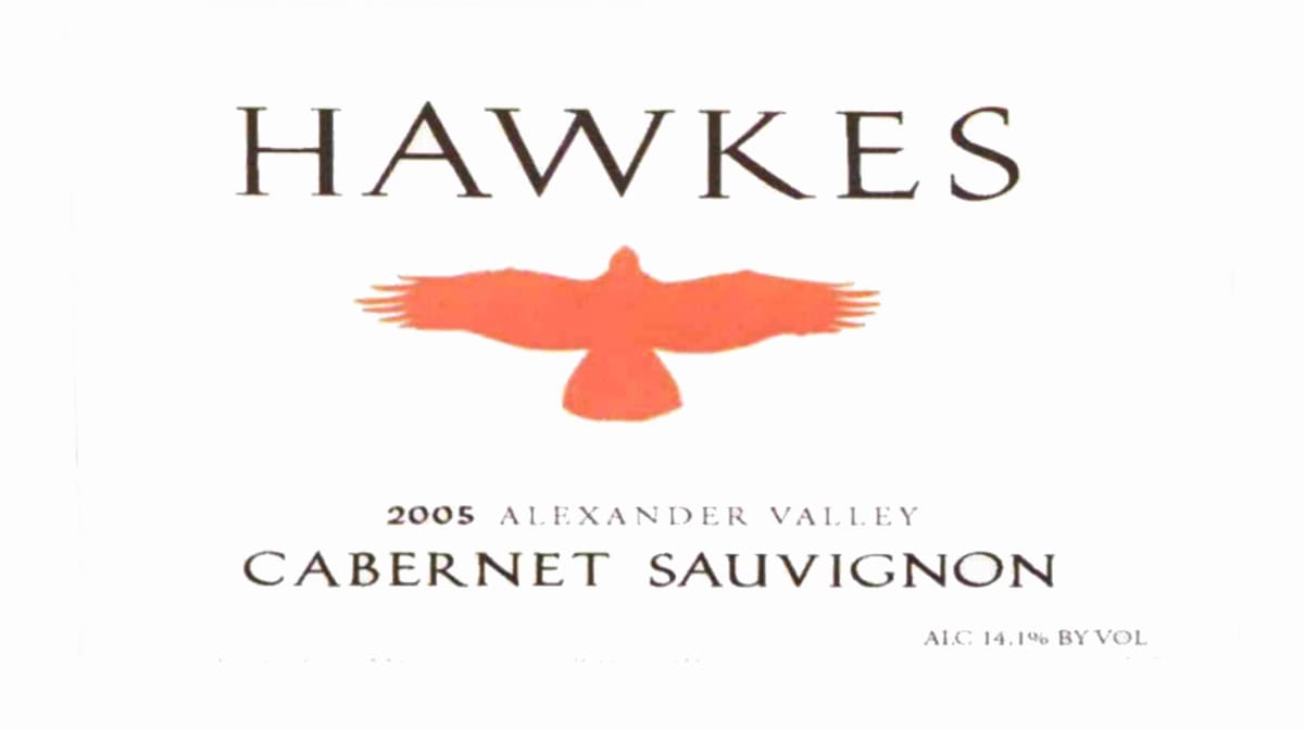 Hawkes Wines Cabernet Sauvignon 2005 Front Label