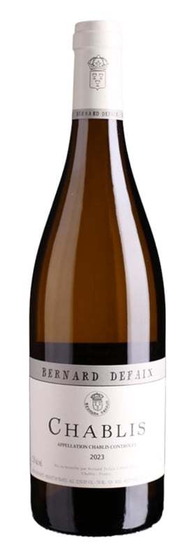 Bernard Defaix Chablis 2023 Front Bottle Shot