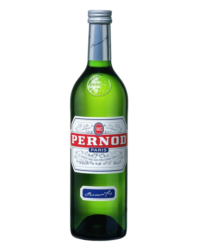 Pernod Anise Liqueur Front Bottle Shot