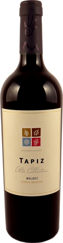 Tapiz Alta Collection Malbec 2015 Front Bottle Shot