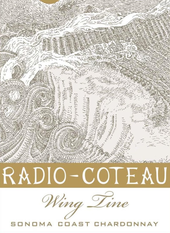 Radio-Coteau Wingtine Chardonnay 2014 Front Label