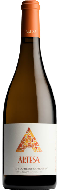 Artesa Carneros Chardonnay 2022 Front Bottle Shot