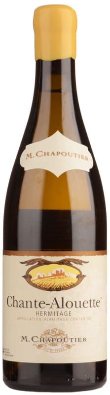 M. Chapoutier Hermitage Chante Alouette Blanc 2003 Front Bottle Shot