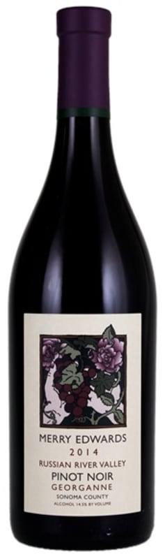 Merry Edwards Georganne Pinot Noir 2014 Front Bottle Shot