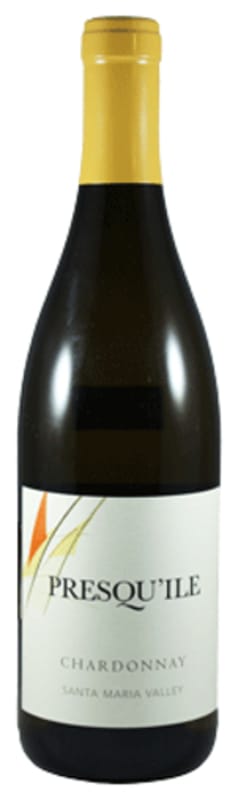 Presqu'ile Santa Barbara Chardonnay 2017 Front Bottle Shot