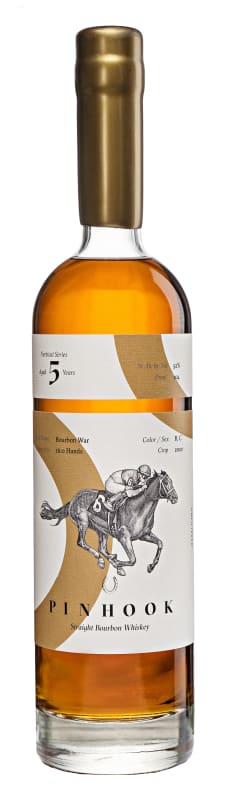 Pinhook Vertical Series Bourbon War Straight Bourbon Whiskey 2020 Front Bottle Shot