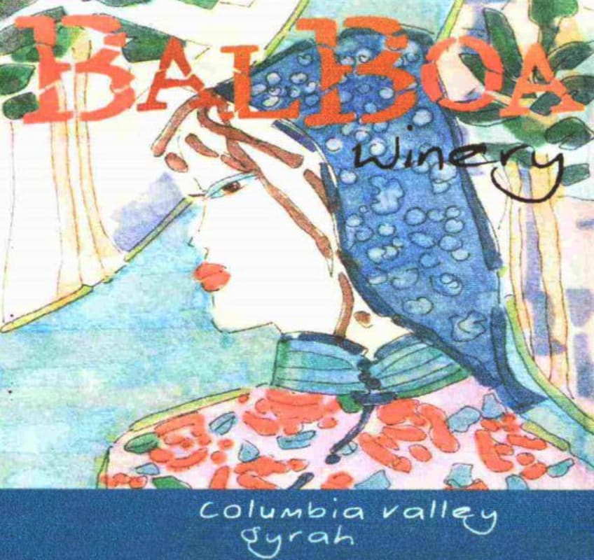 Balboa Winery Syrah 2009 Front Label