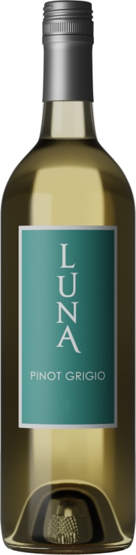 Luna Vineyards Pinot Grigio 2018 Front Bottle Shot
