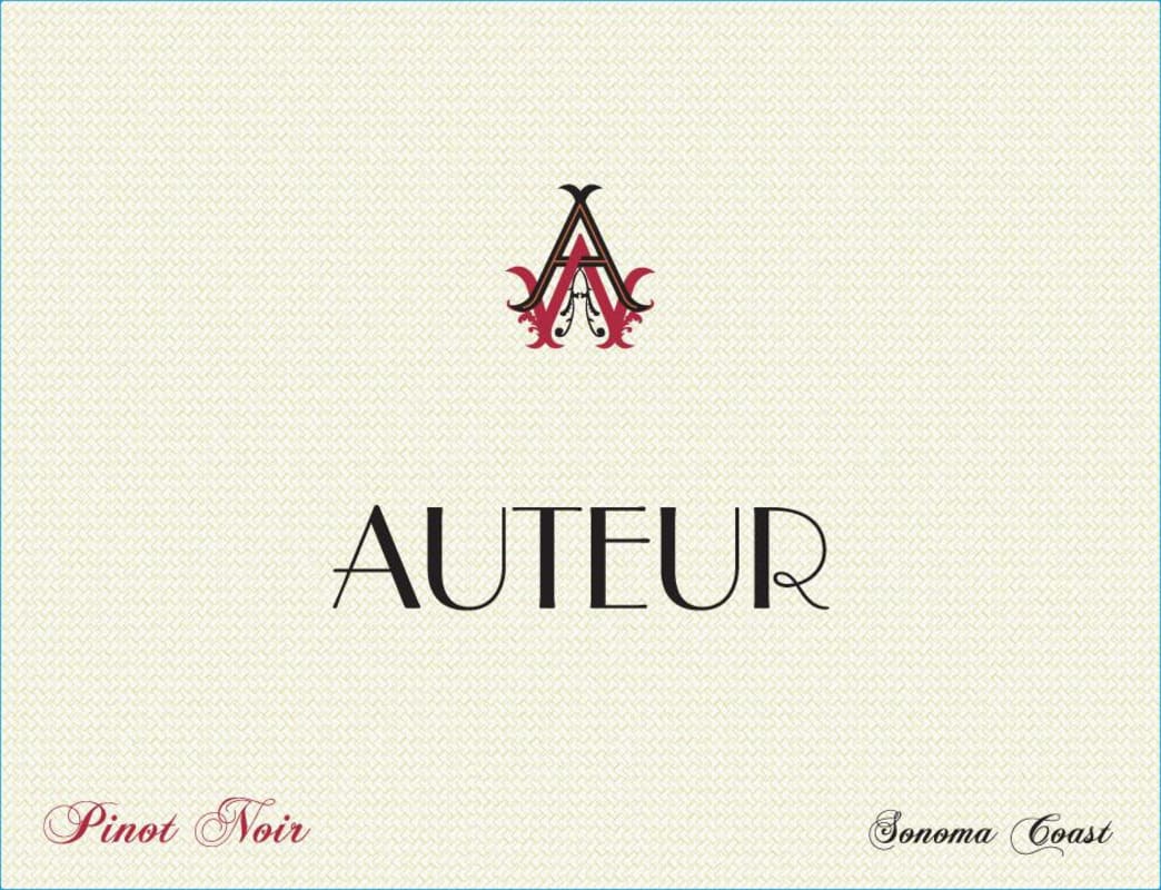 Auteur Wines Pinot Noir 2014 Front Label
