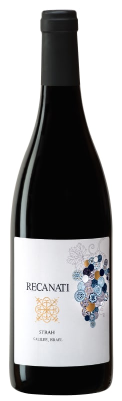 Recanati Galilee Syrah (OU Kosher) 2023 Front Bottle Shot
