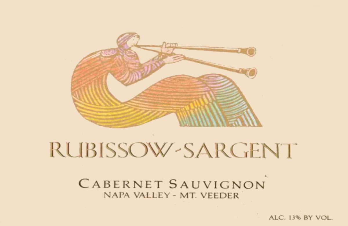 Rubissow Cabernet Sauvignon 1993 Front Label