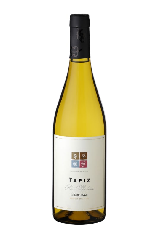 Tapiz Alta Chardonnay 2021 Front Bottle Shot