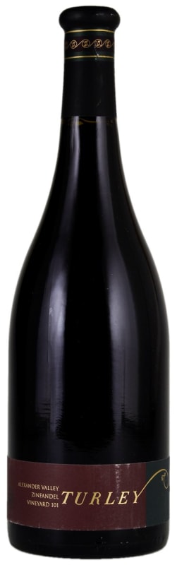 Turley Vineyard 101 Zinfandel 2016 Front Bottle Shot