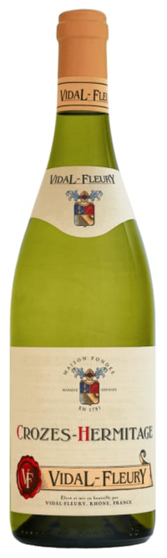 Vidal-Fleury Crozes-Hermitage Blanc 2016 Front Bottle Shot