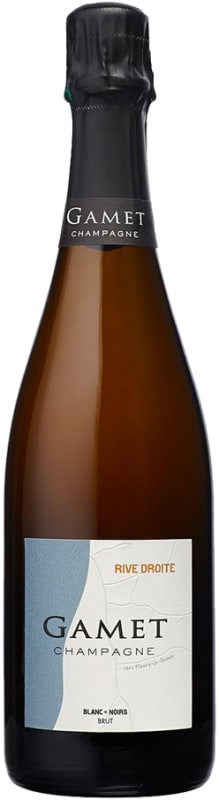 Gamet Rive Droite Blanc de Noirs Extra Brut Front Bottle Shot