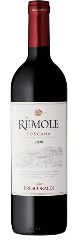 Frescobaldi Remole Toscana Rosso 2020 Front Bottle Shot