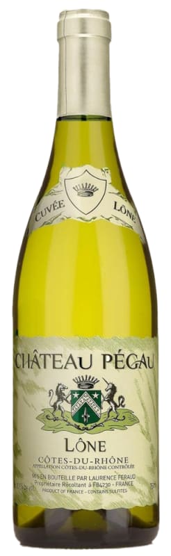 Domaine Pegau Chateau Pegau Cuvee Lone Blanc 2019 Front Bottle Shot