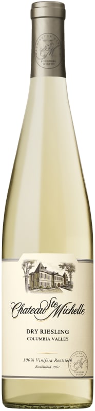 Chateau Ste. Michelle Dry Riesling 2015 Front Bottle Shot