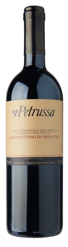 Petrussa Schioppettino di Prepotto 2015 Front Bottle Shot