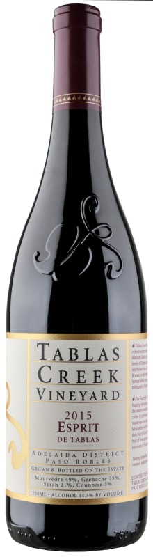 Tablas Creek Esprit de Tablas Rouge (375ML half-bottle) 2015 Front Bottle Shot