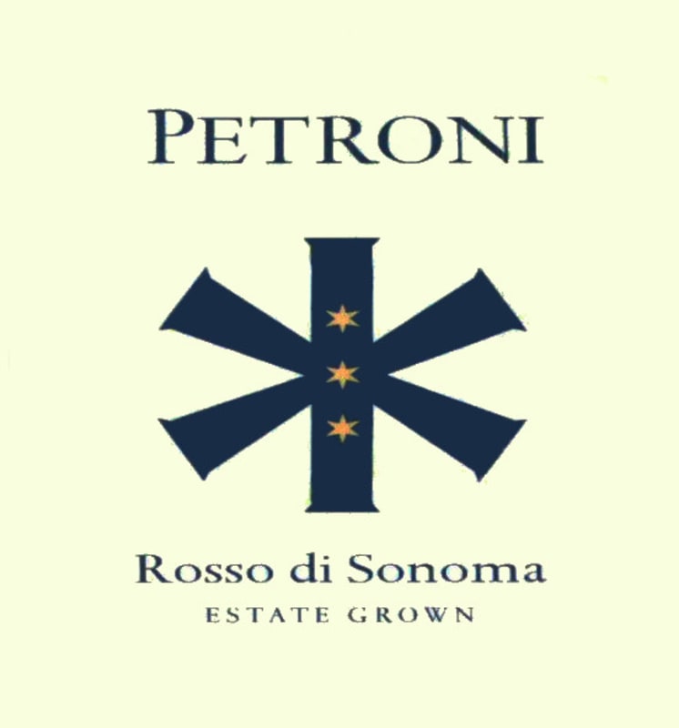 Petroni Vineyards Rosso di Sonoma 2011 Front Label