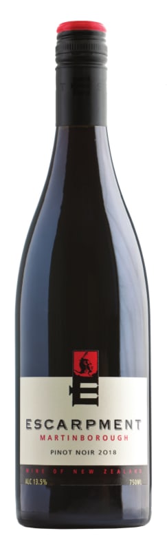 Escarpment Martinborough Pinot Noir 2018 Front Bottle Shot
