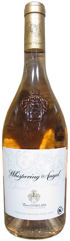 Chateau d'Esclans Whispering Angel Rose (OK Kosher) 2021 Front Bottle Shot