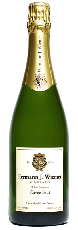 Hermann J. Wiemer Cuvee Brut 2020 Front Bottle Shot