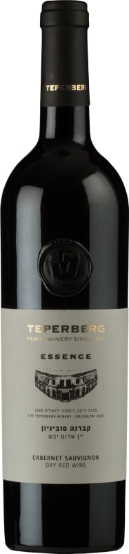 Teperberg Essence Cabernet Sauvignon (OU Kosher) 2018 Front Bottle Shot