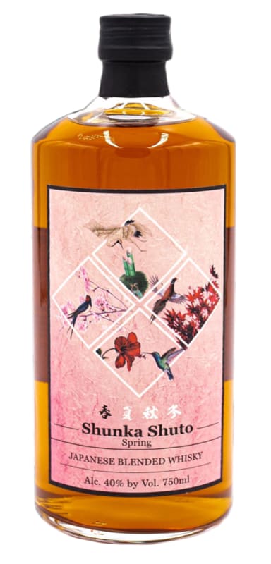 Shunka Shuto Spring Japanese Blended Whisky Front Bottle Shot