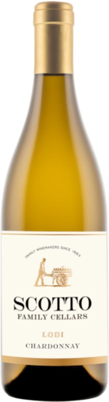 Scotto Family Cellars Chardonnay 2020 Front Bottle Shot