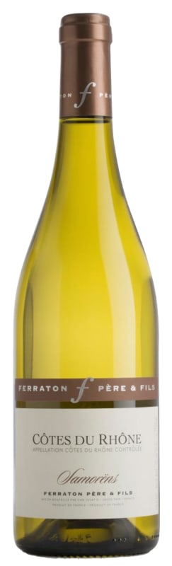 Ferraton Pere & Fils Cotes du Rhone Samorens Blanc 2019 Front Bottle Shot