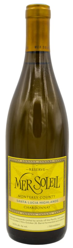 Mer Soleil Monterey Reserve Chardonnay 2023 Front Bottle Shot