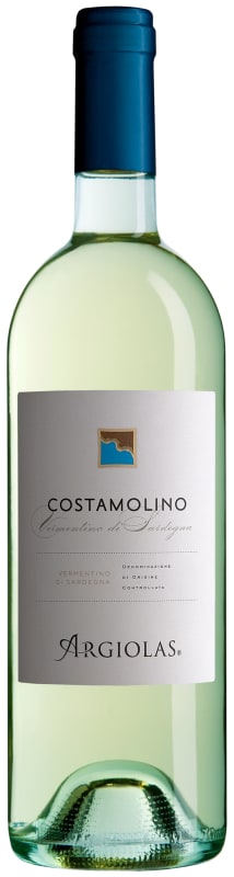 Argiolas Costamolino Vermentino 2016 Front Bottle Shot