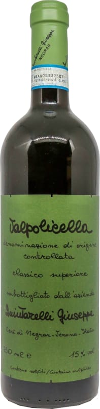 Giuseppe Quintarelli Valpolicella Classico Superiore 2011 Front Bottle Shot