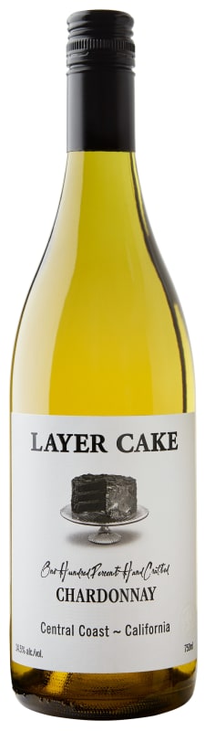Layer Cake Chardonnay 2016 Front Bottle Shot